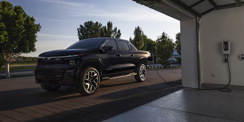 2025 Chevy Silverado EV charging