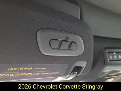 2026 Chevrolet Corvette Stingray 2LT