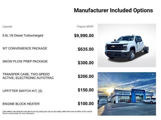 2026 Chevrolet Silverado 3500 HD Chassis Cab Work Truck