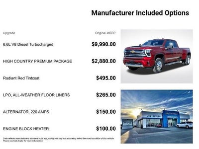 2026 Chevrolet Silverado 3500 HD High Country DRW