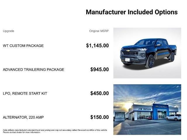 2026 Chevrolet Colorado WT