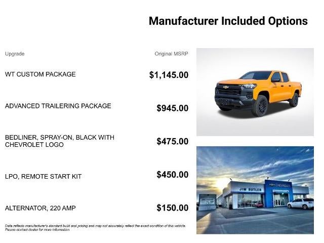 2026 Chevrolet Colorado WT