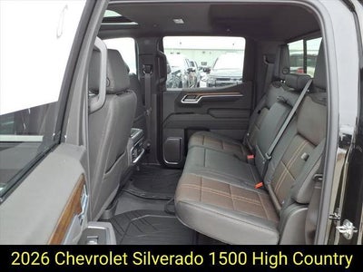 2026 Chevrolet Silverado 1500 High Country