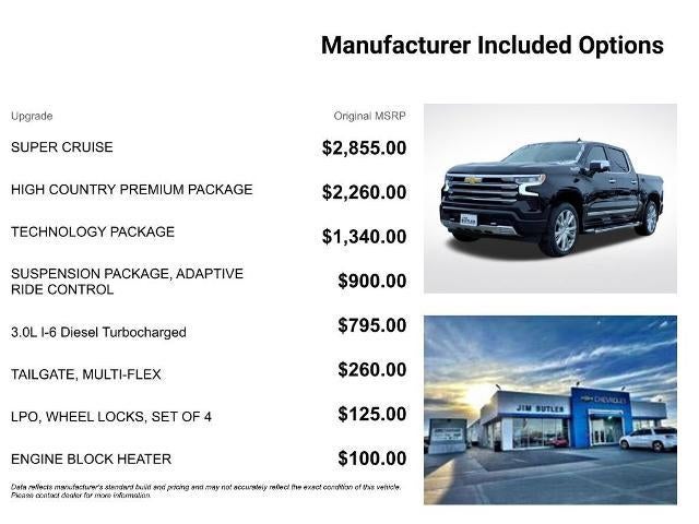2026 Chevrolet Silverado 1500 High Country