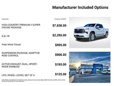 2026 Chevrolet Silverado 1500 High Country