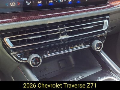 2026 Chevrolet Traverse Z71