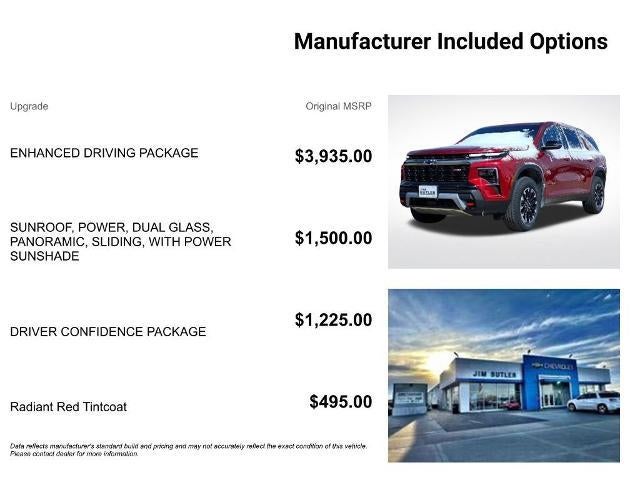2026 Chevrolet Traverse Z71