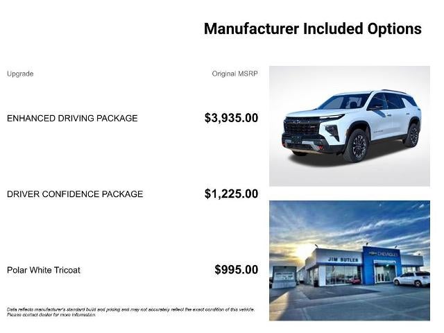 2026 Chevrolet Traverse Z71