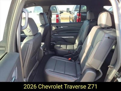 2026 Chevrolet Traverse Z71