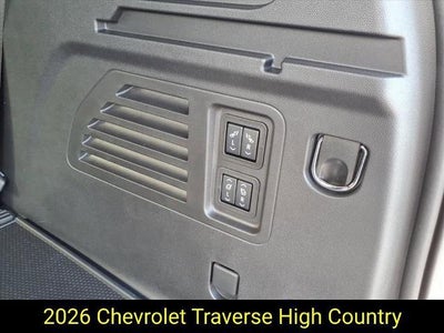 2026 Chevrolet Traverse High Country