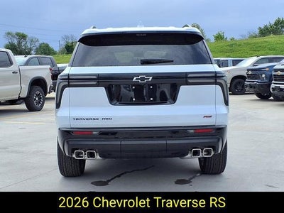 2026 Chevrolet Traverse RS