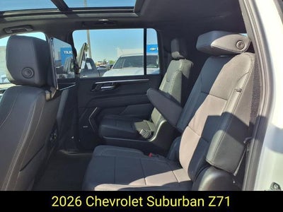 2026 Chevrolet Suburban Z71