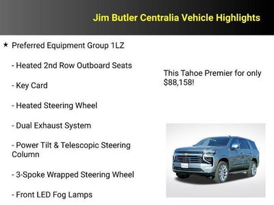 2026 Chevrolet Tahoe Premier