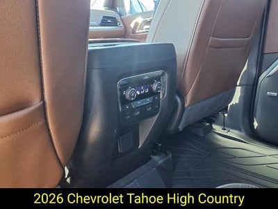 2026 Chevrolet Tahoe High Country