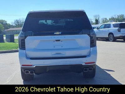 2026 Chevrolet Tahoe High Country