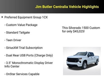 2025 Chevrolet Silverado 1500 Custom