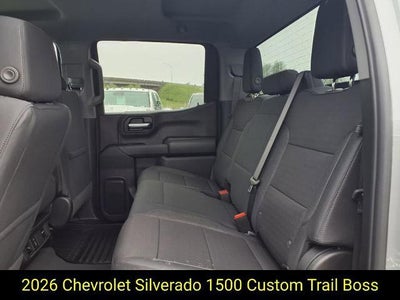 2026 Chevrolet Silverado 1500 Custom Trail Boss
