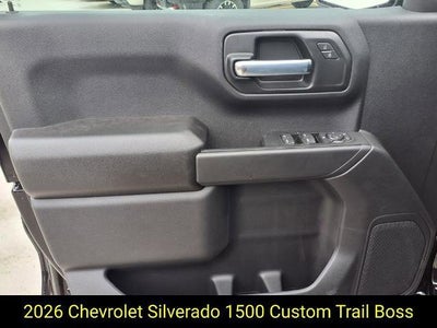 2026 Chevrolet Silverado 1500 Custom Trail Boss