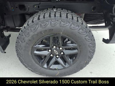 2026 Chevrolet Silverado 1500 Custom Trail Boss