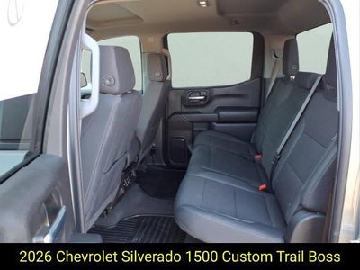 2026 Chevrolet Silverado 1500 Custom Trail Boss