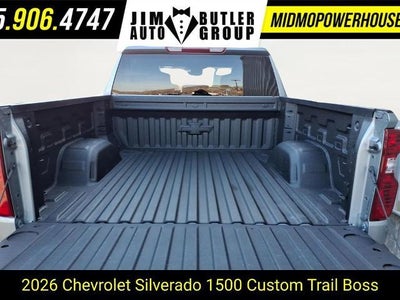 2026 Chevrolet Silverado 1500 Custom Trail Boss