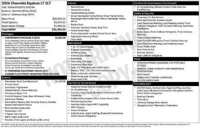 2026 Chevrolet Equinox LT