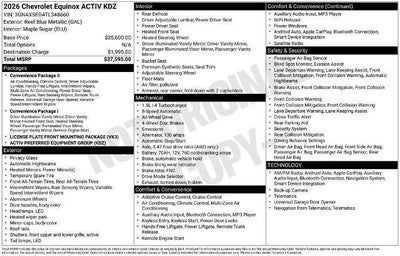 2026 Chevrolet Equinox ACTIV