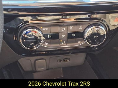 2026 Chevrolet Trax 2RS