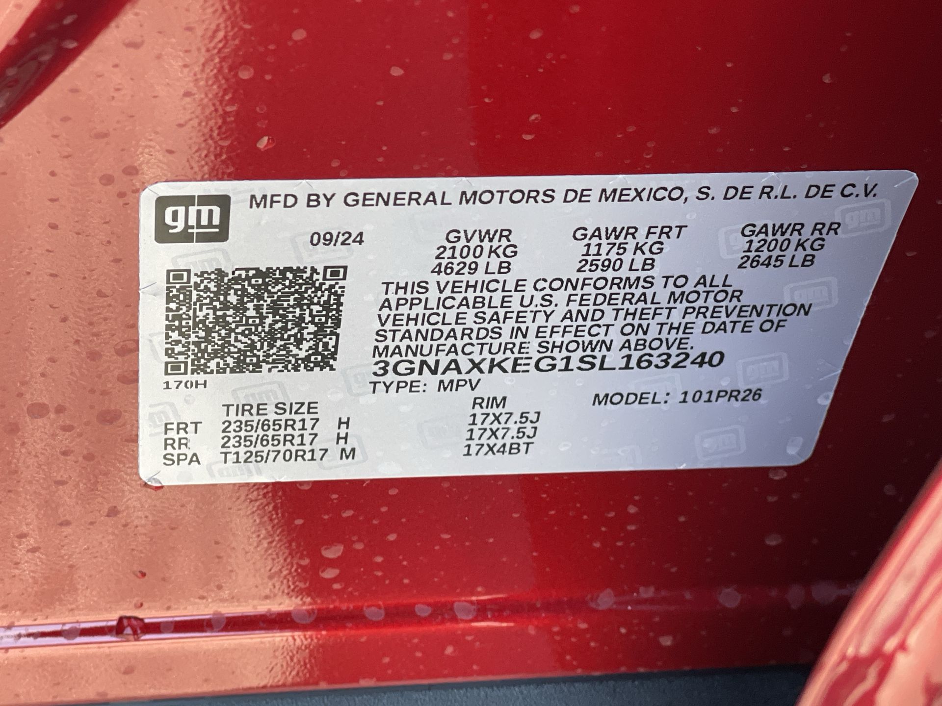 2025 Chevrolet Equinox ACTIV