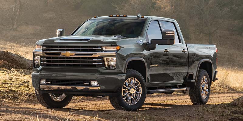 2023 Chevrolet Silverado HD, a large truck available in various colors, showcasing its robust design and versatility.