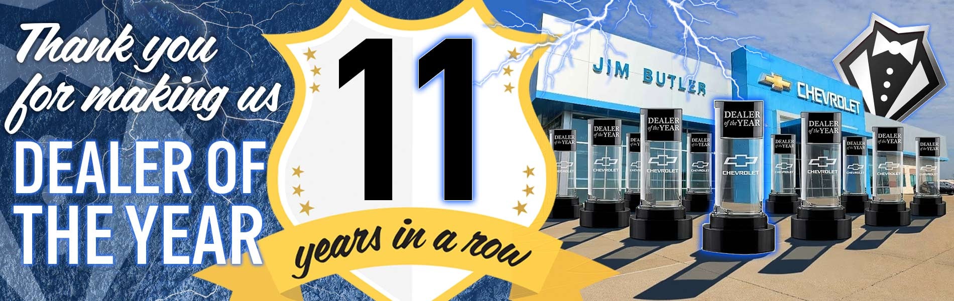 Thank You For Making Us Dealer Of The Year 11 Years In A Row