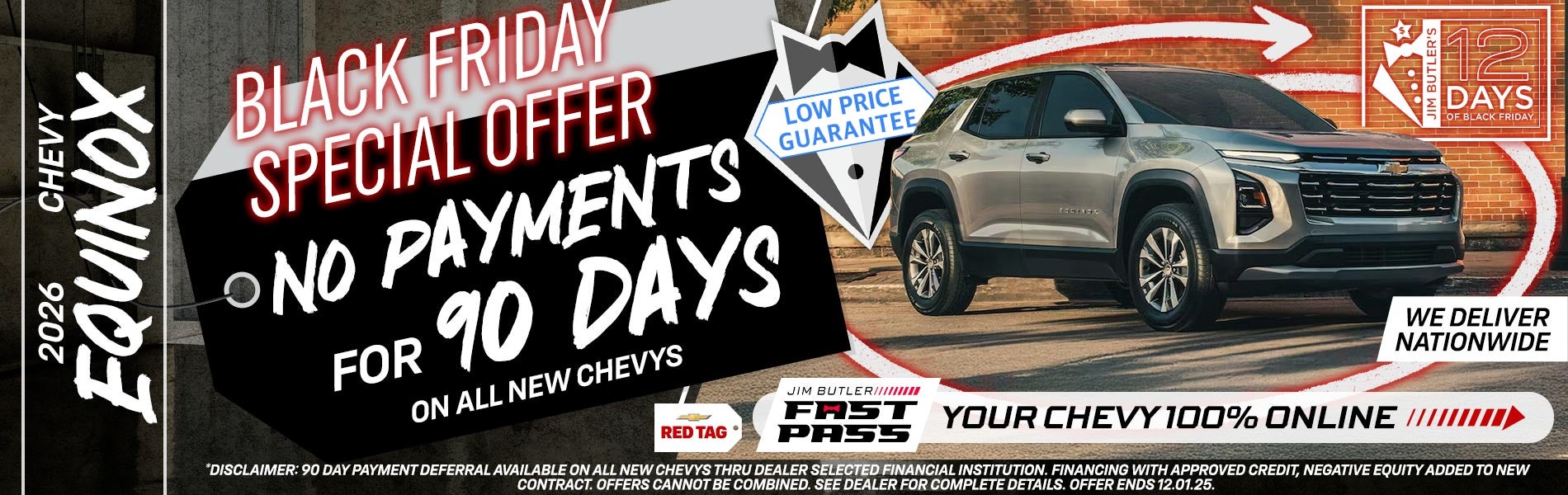 Get No Payments For 90 Days On All New Chevys