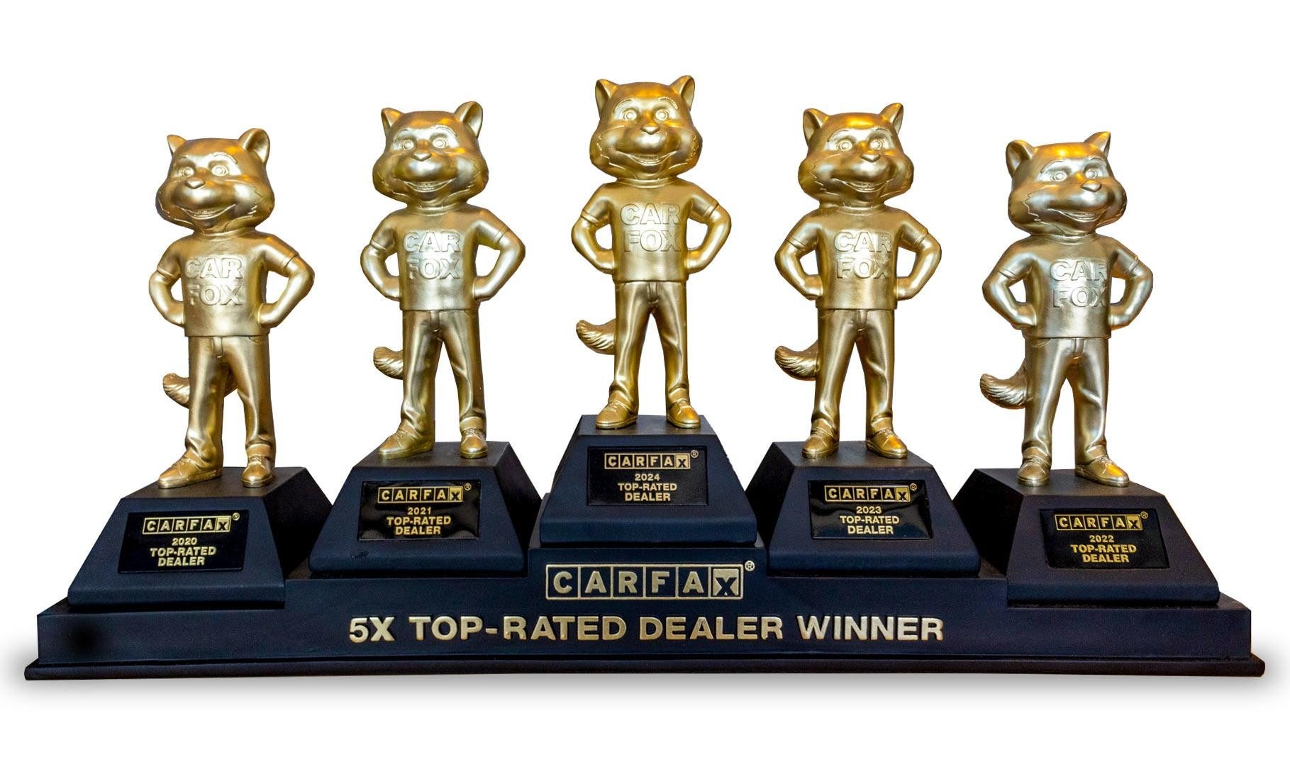 5X Top rated Dealer winner
